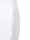 Cotton Fleece Cargo Bermuda Shorts White - STONE ISLAND - BALAAN 9