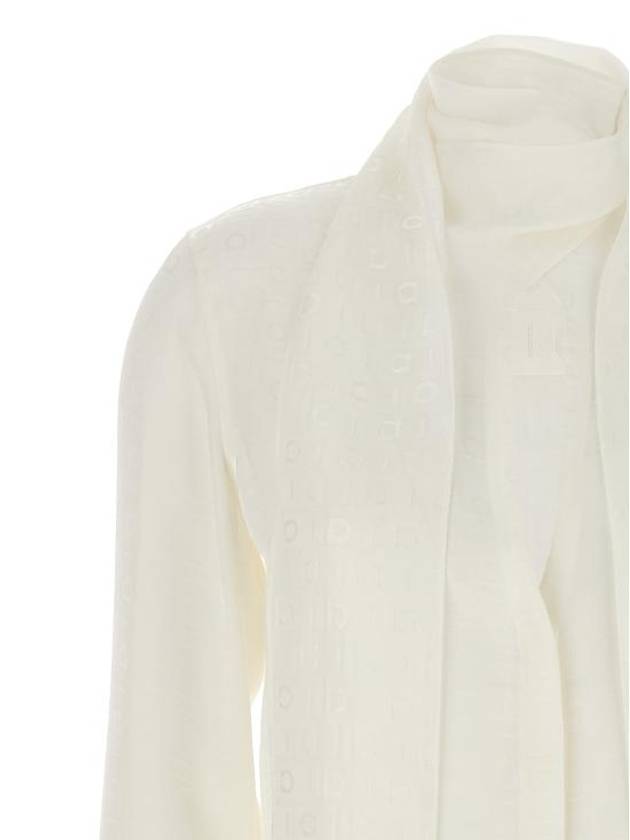 Women s Silk Shirt 776455MASCARPONE BPG - SALVATORE FERRAGAMO - BALAAN 3