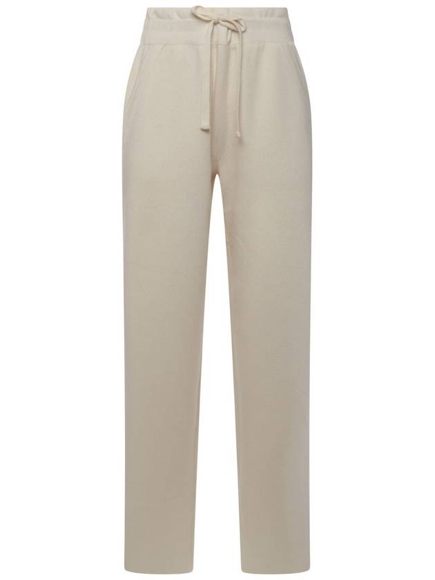 Malo White Wool Pants - MALO - BALAAN 1