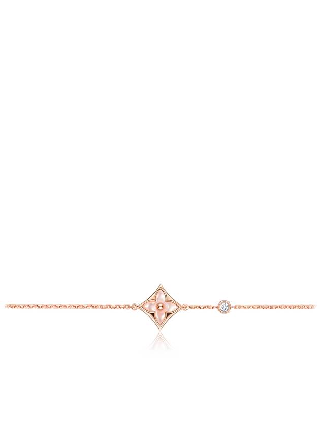 Color Blossom Star BB Star Bracelet Pink Gold - LOUIS VUITTON - BALAAN 2