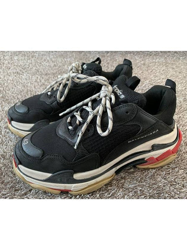 Triple S Multi Bread Black Red 43 280 - BALENCIAGA - BALAAN 1