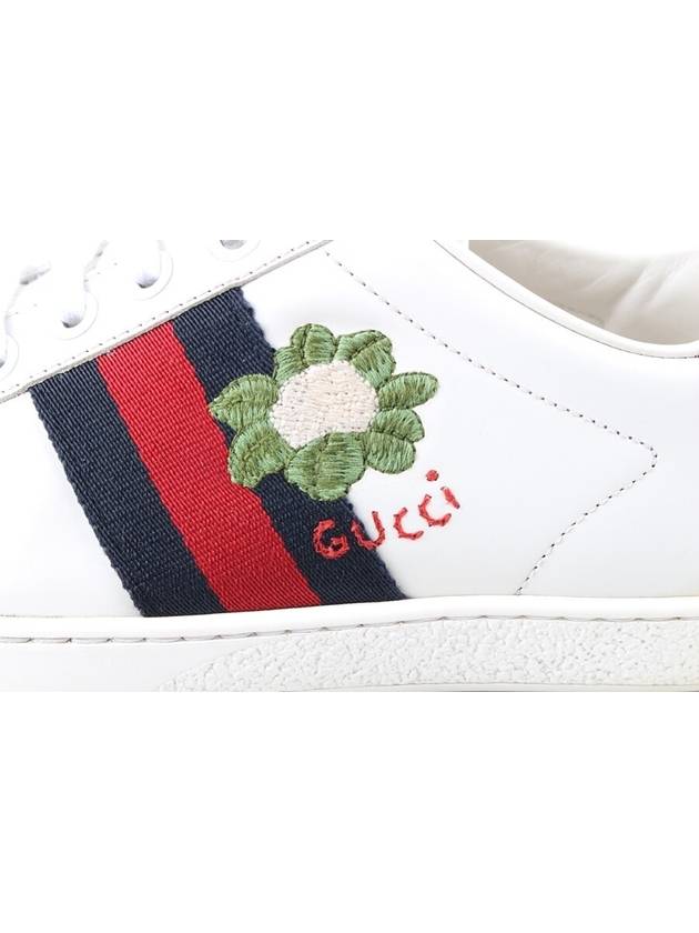 Flower embroidery Ace sneakers 35 220 - GUCCI - BALAAN 7