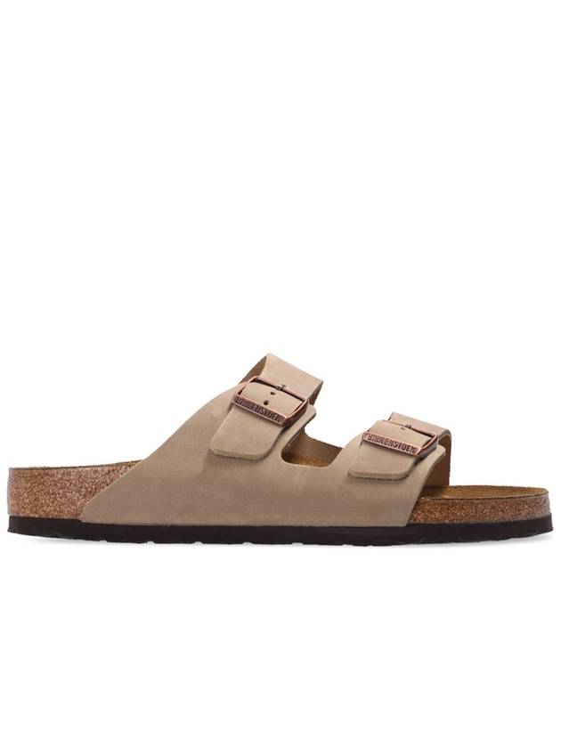 Birkenstock ‘Arizona BS’ Slides, Men's, Beige - BIRKENSTOCK - BALAAN 1