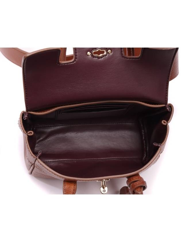 Mini Bayswater Tote Bag Brown - MULBERRY - BALAAN 7