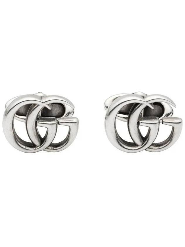 Double G Cufflinks YBE577299001 Silver - GUCCI - BALAAN.