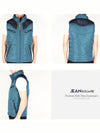 Men WEMIL denim washing color combination vest 8DK - DIESEL - BALAAN 5