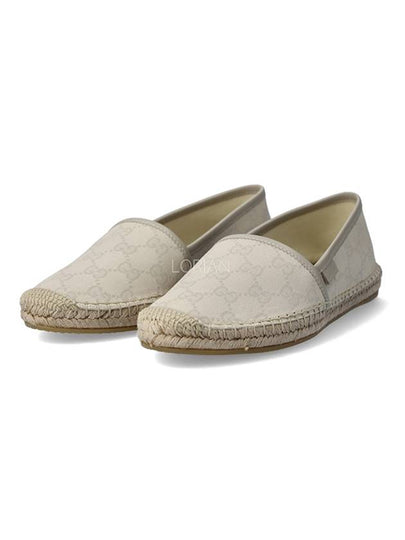 GG Canvas Espadrilles Beige - GUCCI - BALAAN 2