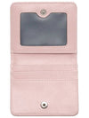 Daisy photo slot half wallet banknote card baby pink - LE MASQUE - BALAAN 3