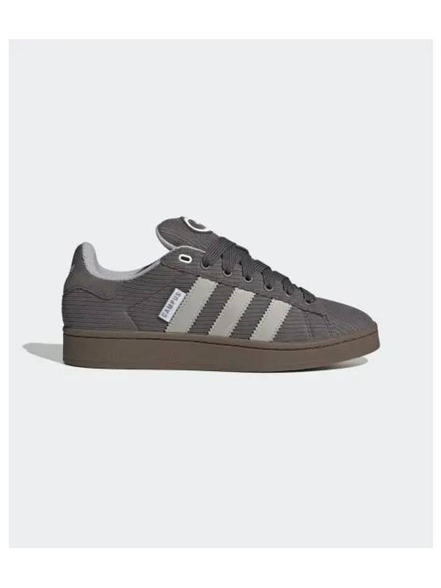 Campus 00S Corduroy Low Top Sneakers Charcoal - ADIDAS - BALAAN 1