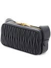 Materasse Nappa Leather Cross Bag Black - MIU MIU - BALAAN 4