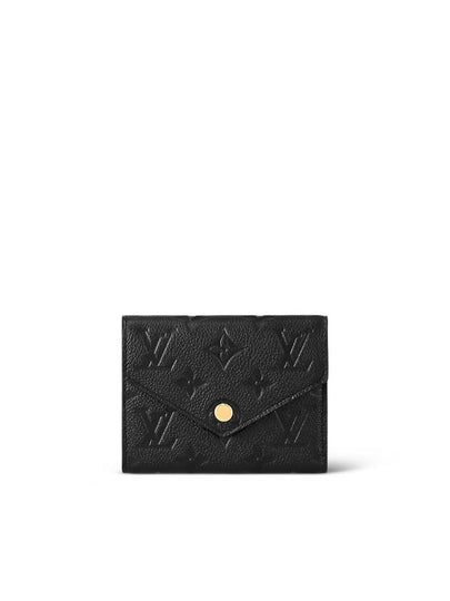 Victorine Monogram Empreinte Half Wallet Black - LOUIS VUITTON - BALAAN 2