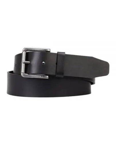 Joris Buckle Leather Belt Black - HUGO BOSS - BALAAN 2