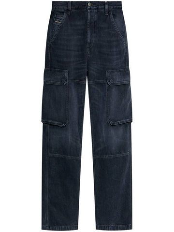 Diesel Trousers Black - DIESEL - BALAAN 1