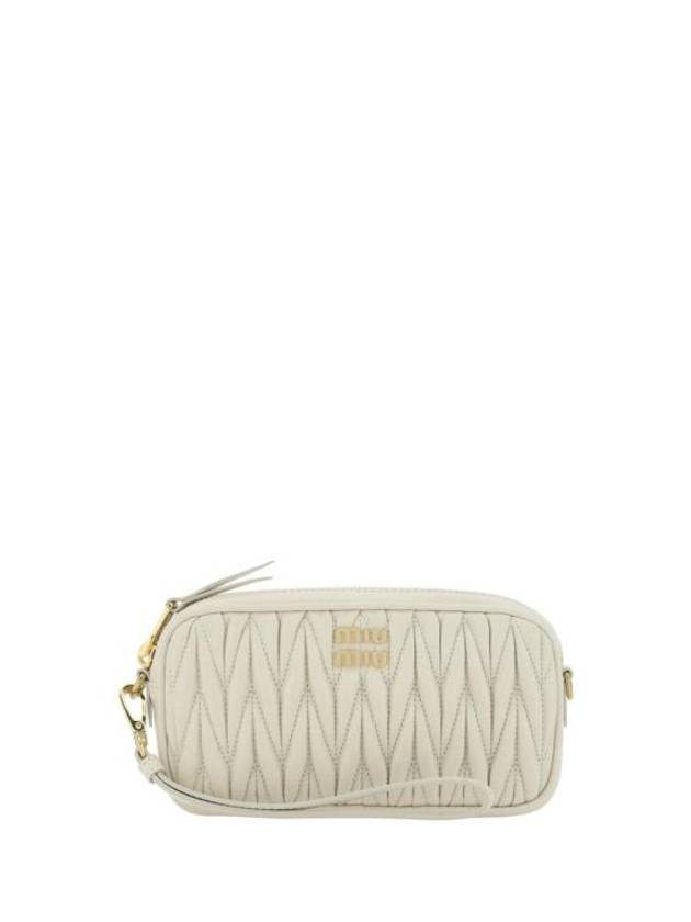 Clutch Pouch 5NE8462FPP F0009 BIANCO - MIU MIU - BALAAN 1