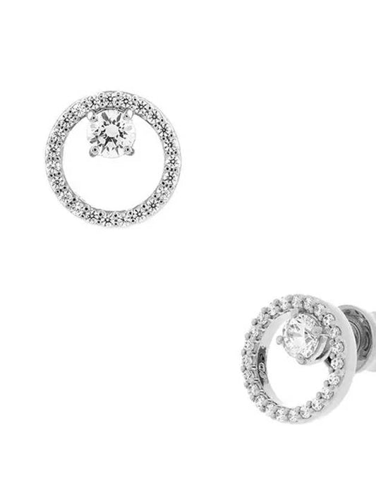 Constella Stud Earrings Rose Gold - SWAROVSKI - BALAAN 2