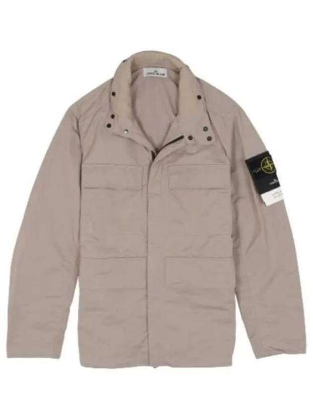 Hyper Dense Nylon Raso Field Jacket Dove Grey - STONE ISLAND - BALAAN 2