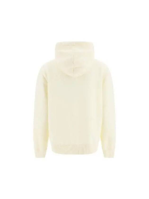 Classic Embroidered Paris Hoodie White - LANVIN - BALAAN 3