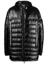 AVEYRON logo hood padded jacket black 1C000 06 68950 999 - MONCLER - BALAAN 1