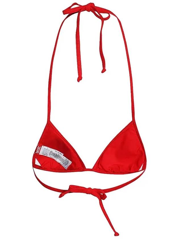 Bfb Sees Oversized Logo Triangle Bikini Top Red - DIESEL - BALAAN 4