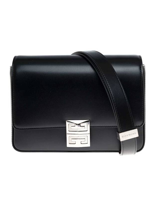 Medium 4G Box Leather Shoulder Bag Black - GIVENCHY - BALAAN 1
