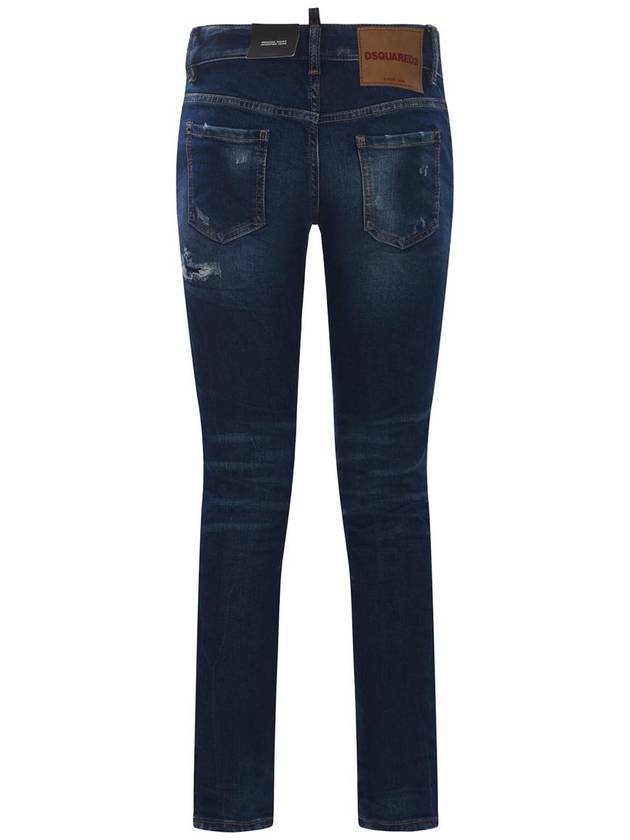 Denim Straight Pants S75LB0896 S30663470 - DSQUARED2 - BALAAN 4