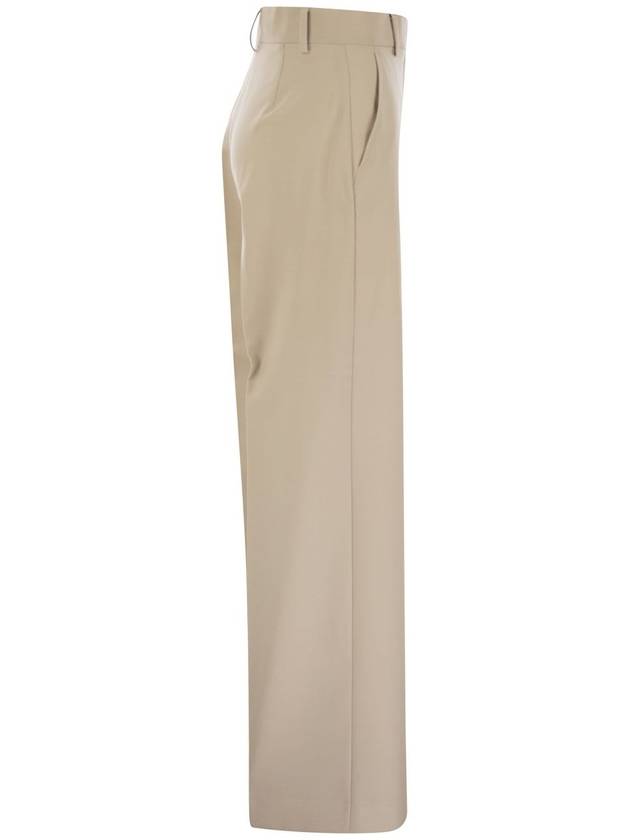 ANGOLA - Stretch wool wide trousers - WEEKEND MAX MARA - BALAAN 3