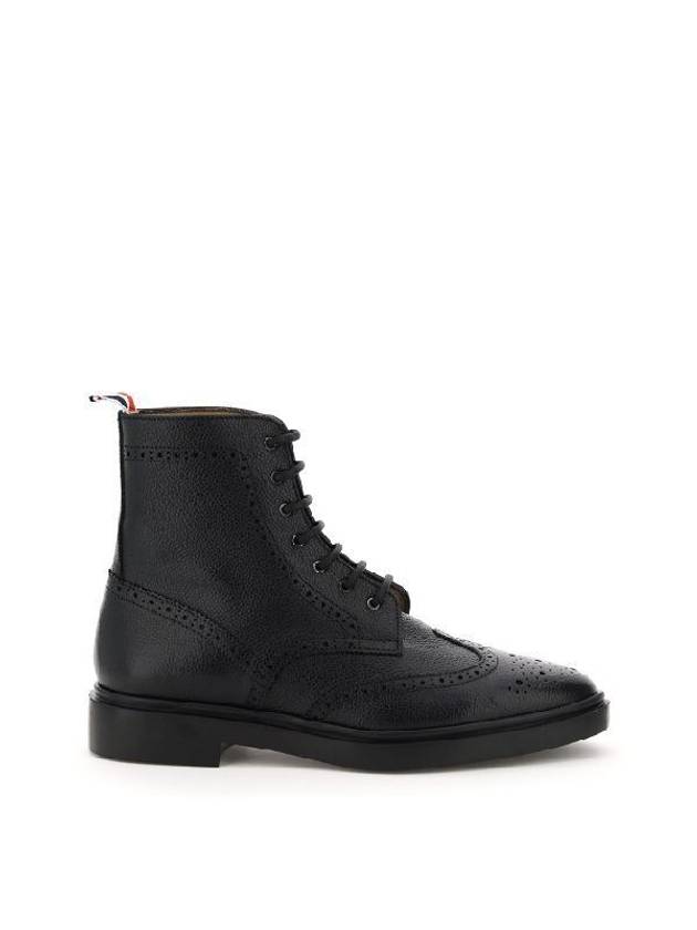 Women's Lightweight Sole Wingtip Walker Boots Black - THOM BROWNE - BALAAN 2