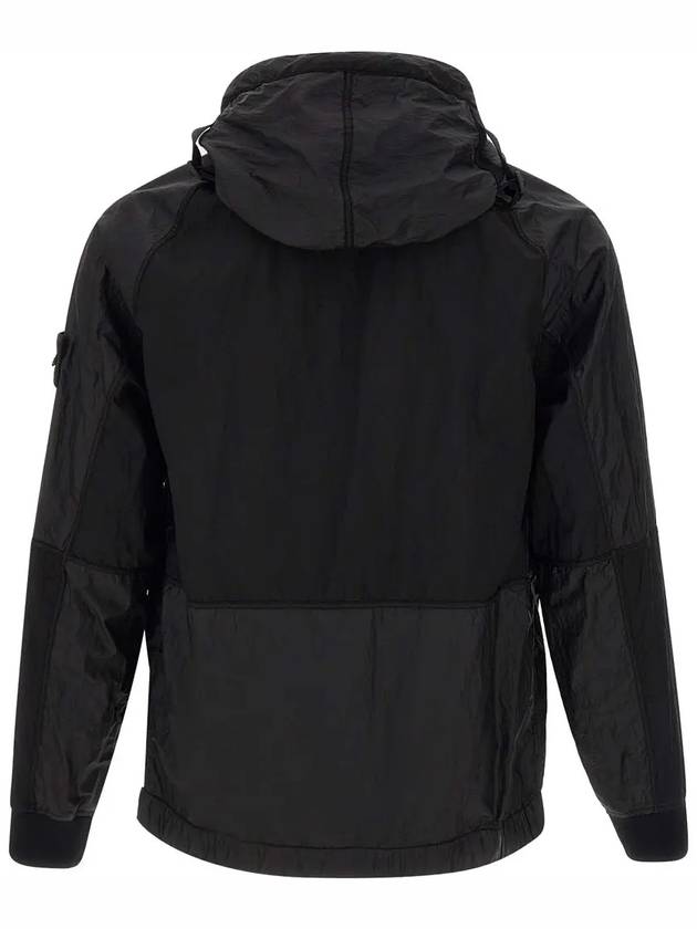 Nylon Metal Watro-TC Hooded Jacket Black - STONE ISLAND - BALAAN 5