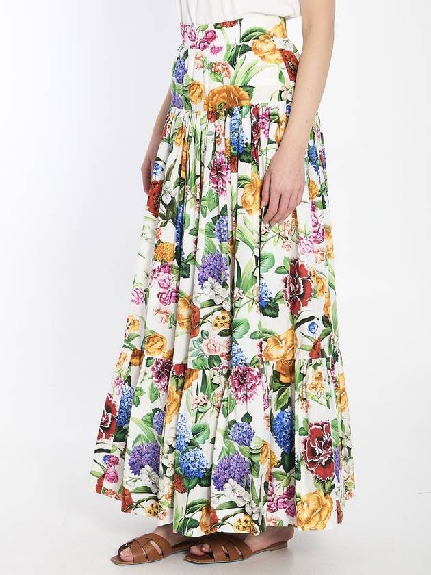 Maxi Floreal Skirt - DOLCE&GABBANA - BALAAN 2