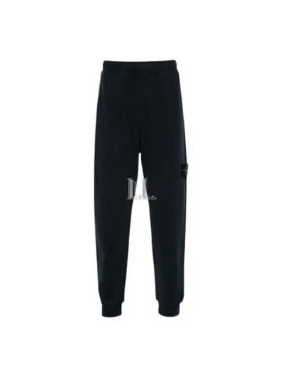 Signature Wappen Patch Cotton Baggy Pants Navy - STONE ISLAND - BALAAN 2