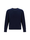 Arm Band Merino Wool Pique Knit Top Navy - THOM BROWNE - BALAAN 2