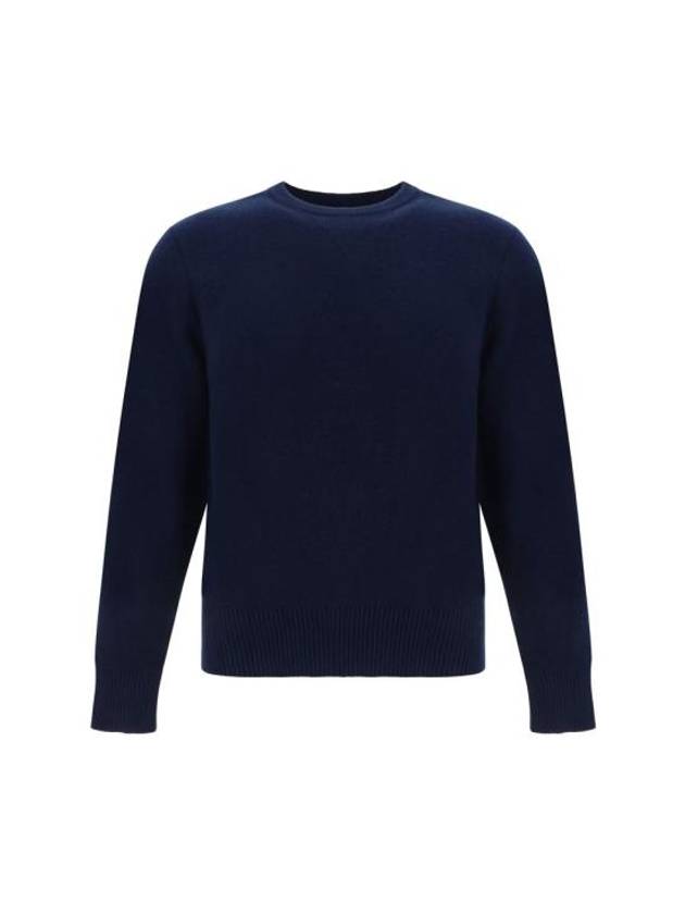 Arm Band Merino Wool Pique Knit Top Navy - THOM BROWNE - BALAAN 2