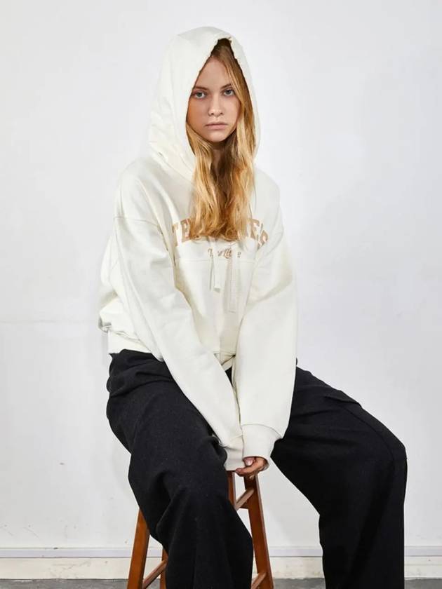 Cropped Hood Ivory - VOYONN - BALAAN 8