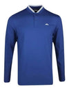 Tyson Golf Collar Long Sleeve T-Shirt Navy - J.LINDEBERG - BALAAN 2