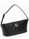 GG Marmont Shoulder Bag Black - GUCCI - BALAAN 4