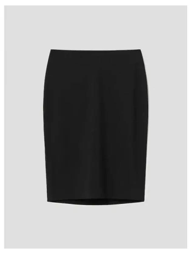 Women s Wool Skinny Pencil Skirt Black Domestic Product - THEORY - BALAAN 1