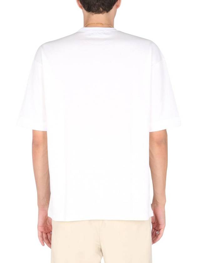 Men's Chain Collar Short Sleeve T-Shirt White - AMBUSH - BALAAN 4