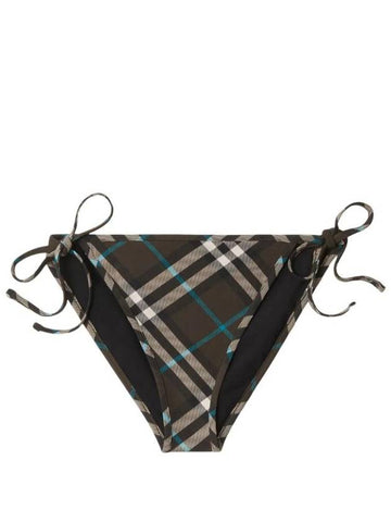 Check pattern bikini briefs 8094437 - BURBERRY - BALAAN 1