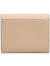 Saffiano Tri-Fold Half Wallet Pink - MARNI - BALAAN 3