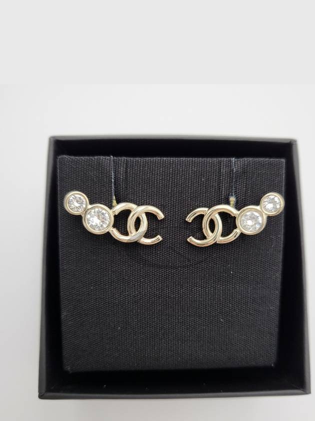 CC logo stud women s gold earrings ABE138 - CHANEL - BALAAN 1