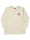 86989 113 1960 Logo T-Shirt Woman Women's Long Sleeve Tee - FJALL RAVEN - BALAAN 1