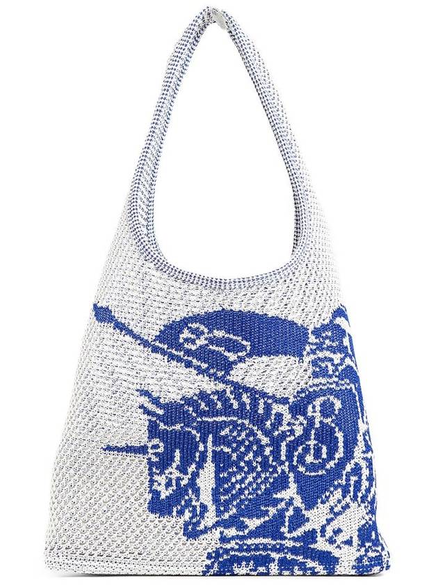 EKD Crochet Large Tote Bag White - BURBERRY - BALAAN 2