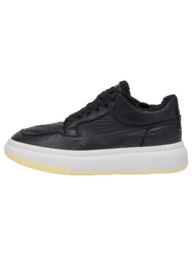 MM6 Court Sneakers Black - MAISON MARGIELA - BALAAN 1