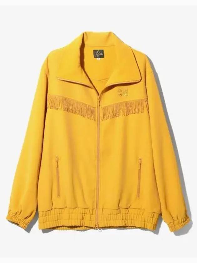 24 Fringe Track Jacket YELLOW OT198 - NEEDLES - BALAAN 1