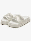 Women's Studded Slippers White - CHRISTIAN LOUBOUTIN - BALAAN 3