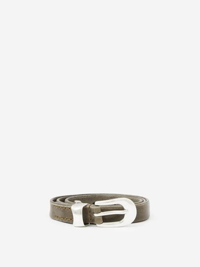 Buckle Leather Belt Grau - OUR LEGACY - BALAAN 2