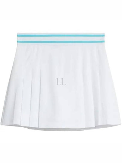 Isabel Pleated Skirt White - J.LINDEBERG - BALAAN 2