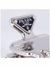 Metal Hair Clip Steel Grey - PRADA - BALAAN 5