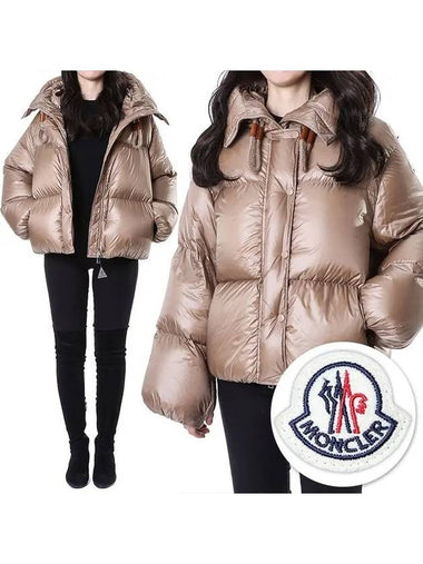 BOrey Loop Volume Hood Goose Down Women s Padding 1A00088 595ZZ 206 - MONCLER - BALAAN 1