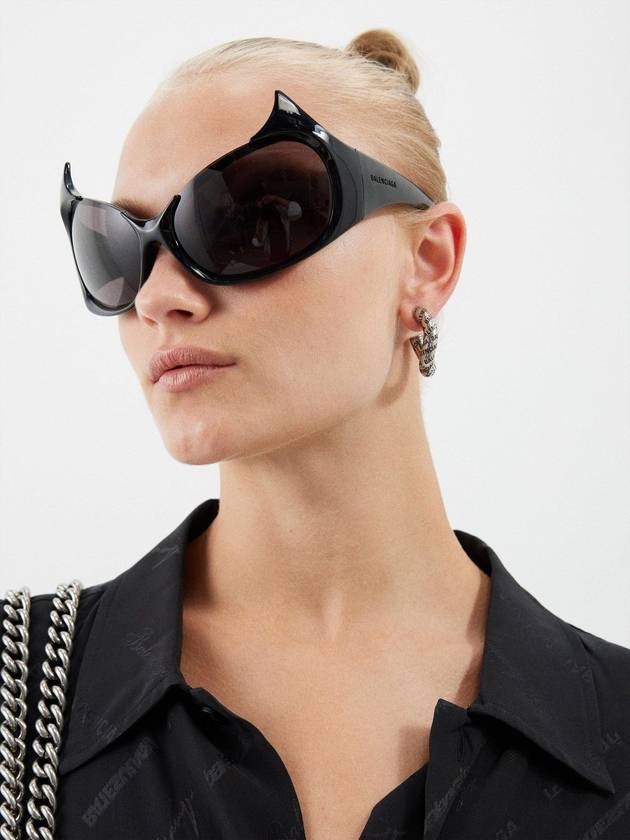 GOTHAM oversized nylon sunglasses B0070725610 - BALENCIAGA - BALAAN 1